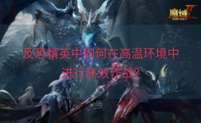 反恐精英中如何在高温环境中进行高效作战？