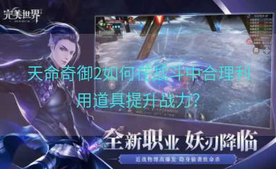 天命奇御2如何在战斗中合理利用道具提升战力？