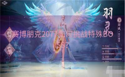 赛博朋克2077如何挑战特殊BOSS？