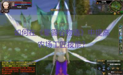 如何在《星露谷物语》中提高农场工匠技能？
