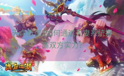 天命奇御2如何通过夫妻系统提高双方实力？