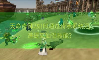天命奇御2如何通过传承系统迅速提高仙侣技能？
