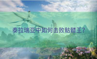 泰拉瑞亚中如何击败骷髅王？